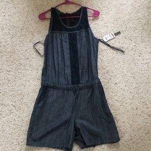 Chambray romper